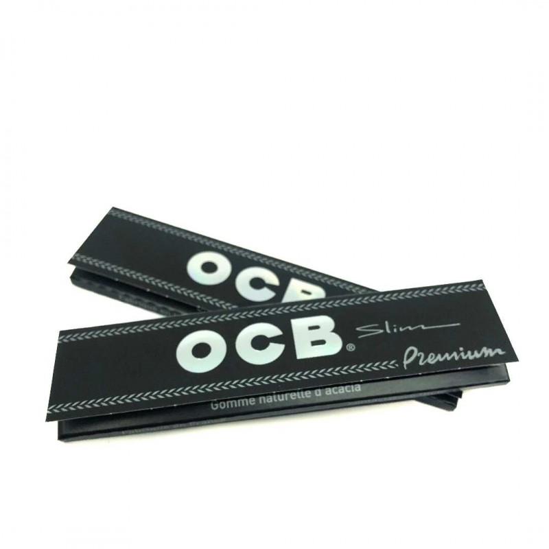 Feuilles à rouler OCB Slim Premium noire - GoodVibeShop
